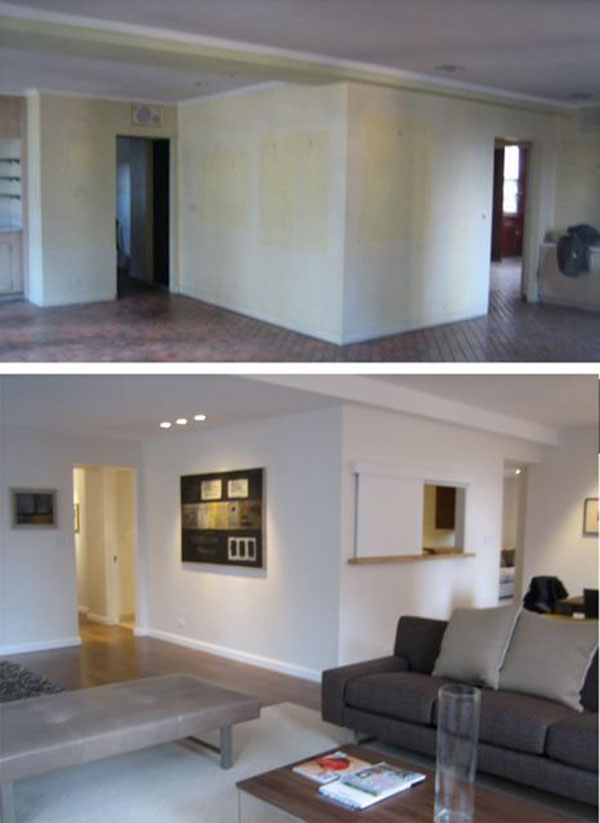Renoviranje apartmana - Pre i posle