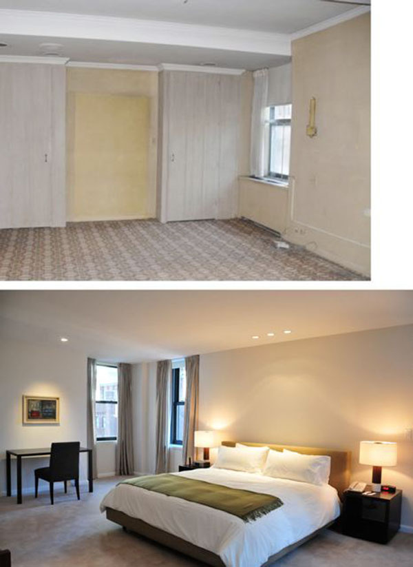 Pre i posle - Spavaća soba